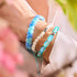 Azurblau x Ultramarin | Lumos Keramik | Vitality Makramee Armband